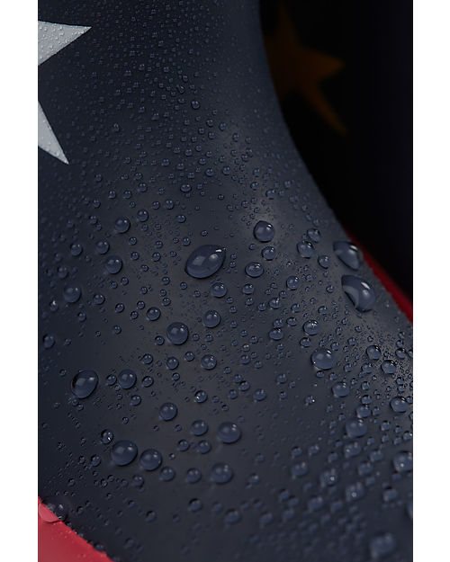 Frugi Explorer Wellington Boots - Indigo/Stars Wellies