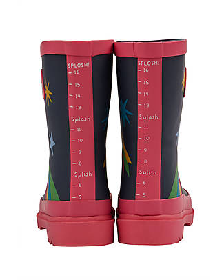 Frugi Explorer Wellington Boots - Indigo/Stars Wellies