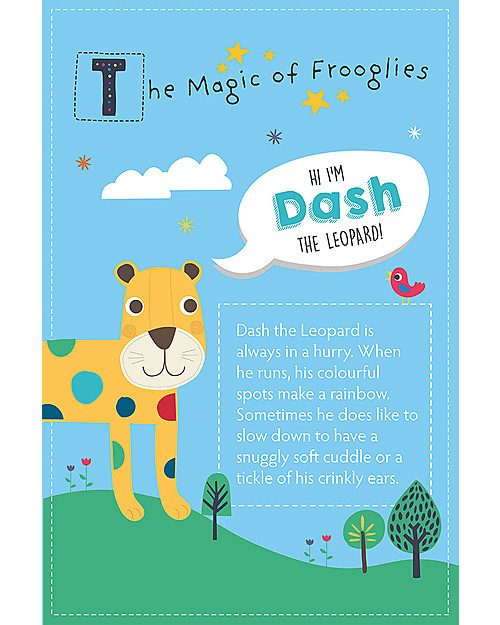 Frugi Froogli Soft Toy, Dash the Leopard - Organic cotton. Great gift idea! Soft Toys