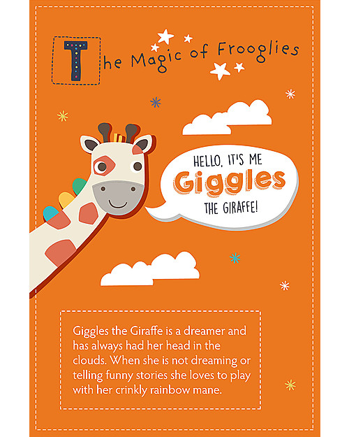 Frugi Froogli Soft Toy, Giggles the Giraffe - Organic cotton. Great gift idea! Soft Toys