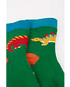 Frugi Grippy socks 2 Pack - Whale - Dino - Day at the Museum - Organic Cotton Antislip Socks
