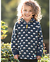 Frugi Half Zip Jumper, Rainclouds - 100% organic cotton Jumpers