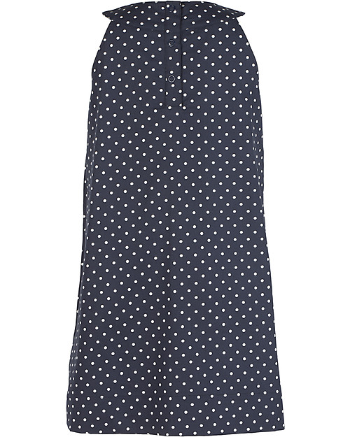 Frugi Hannah Reversible Dress - Navy/Owl - 100% Organic Cotton Dresses_