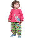 Frugi Happy Town Pull-up Pants - 100% Organic Cotton! Trousers