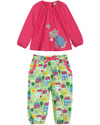Frugi Happy Town Pull-up Pants - 100% Organic Cotton! Trousers