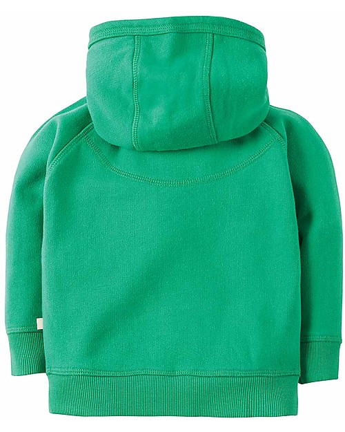 Frugi Hayle Hoody, Green/Lion - 100% organic cotton Sweatshirts