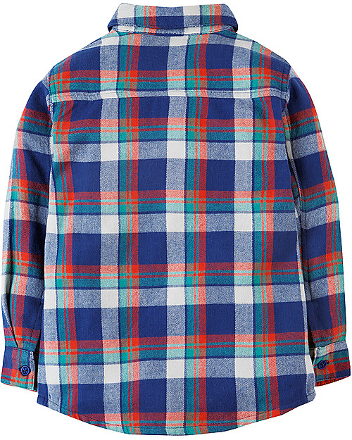 Frugi Hector Checked Flanel Shirt, Cosy Check - 100% organic cotton Shirts And Blouses