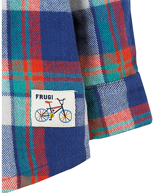 Frugi Hector Checked Flanel Shirt, Cosy Check - 100% organic cotton Shirts And Blouses