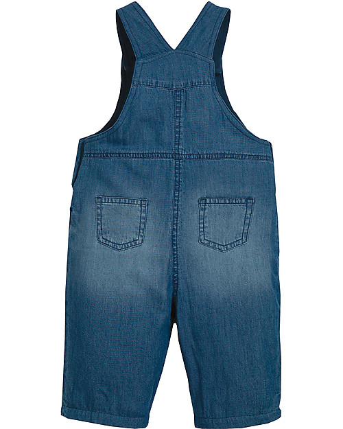 Frugi Hopscotch Denim Dungaree, Truck - Organic Cotton Dungarees