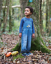 Frugi Hopscotch Dungaree, Chambray/Chickens - Organic Cotton Dungarees