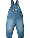 Frugi Hopscotch Dungaree, Chambray/Chickens - Organic Cotton Dungarees