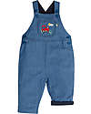 Frugi Hopscotch Dungaree - Chambray/Tractor Dungarees