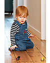 Frugi Hopscotch Dungaree - Chambray/Tractor Dungarees