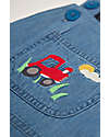 Frugi Hopscotch Dungaree - Chambray/Tractor Dungarees