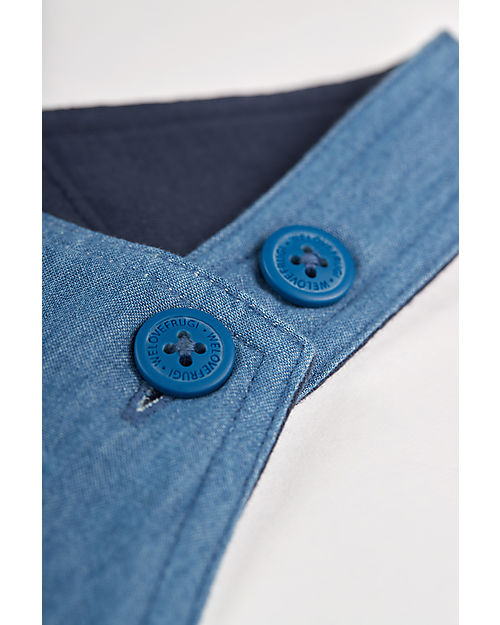 Frugi Hopscotch Dungaree - Chambray/Tractor Dungarees