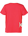 Frugi James Applique T-shirt - Tomato/Shark - 100% organic cotton T-shirts