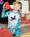 Frugi Jamie Jim Jams - Grey marl/Puffin - Organic Cotton Pyjamas