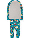 Frugi Jamie Jim Jams - Grey marl/Puffin - Organic Cotton Pyjamas