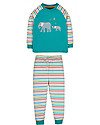 Frugi Jamie Jim Jams - Jewel/Elephant - Organic Cotton Pyjamas