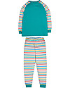 Frugi Jamie Jim Jams - Jewel/Elephant - Organic Cotton Pyjamas