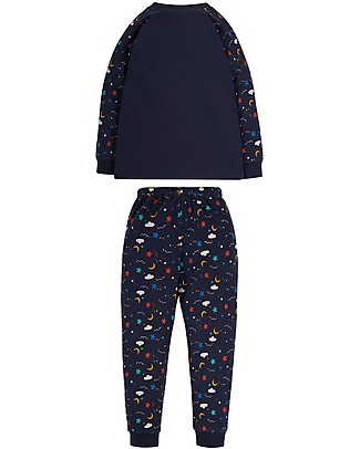 Frugi Jamie Jim Jams - Moonlight Stars/Owl - Organic Cotton Pyjamas