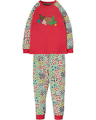 Frugi Jamie Jim Jams - Watermelon Hedgehog/Garden Life Pyjamas