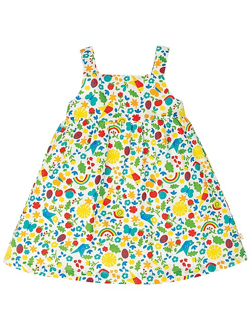 Frugi Jess Party Dress - Allotment Days - Organic Cotton Dresses_