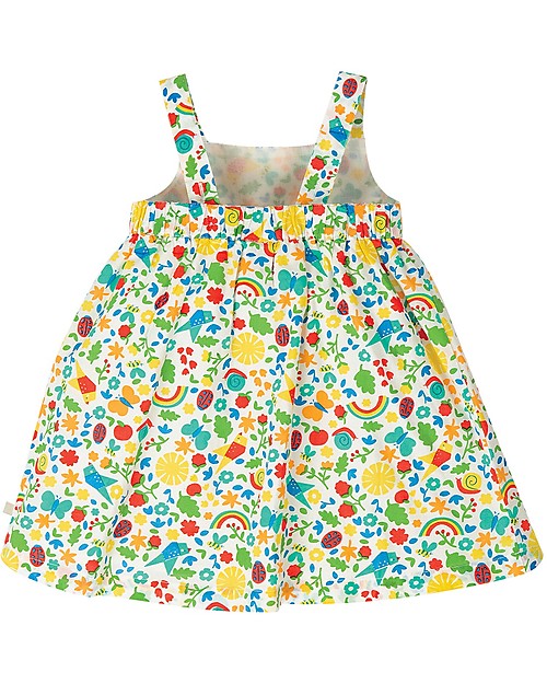 Frugi Jess Party Dress - Allotment Days - Organic Cotton Dresses_