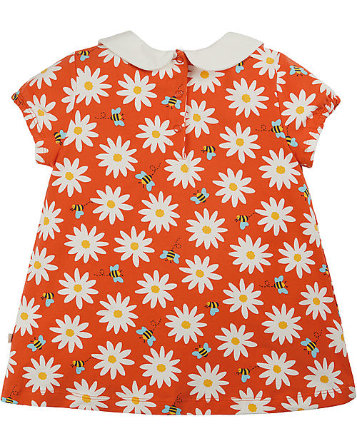 Frugi Jessie Collar Top - Nice Daisy - Organic Cotton T-shirts