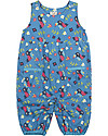 Frugi Katie Dungarees - Toucan Print - 100% Organic Cotton Dungarees