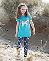 Frugi Libby Leggings, Magic Rainbow - Elasticated organic cotton Leggings