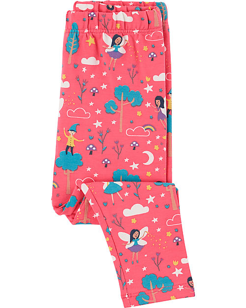 Frugi Libby Leggings - Pink Piskie Magic Leggings