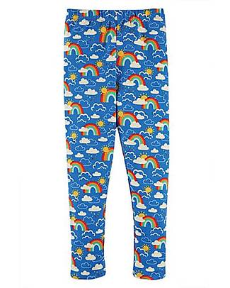 Frugi Libby Leggings - Rainbow Skies - Elasticated Organic Cotton Leggings