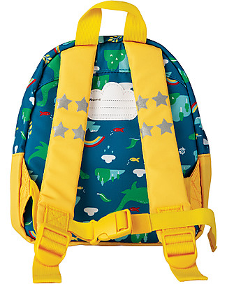 Frugi Little Adventurers Backpack - Loch Blue Nessie - Recycled Material! Small Backpacks