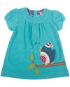 Frugi Little Chloe Cord Dress - Porthcurno Blue - 100% Organic Cotton Dresses_