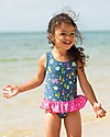 Frugi Little Coral Swimsuit - Rainbow Reef - UPF 50+ Swimsuits