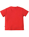 Frugi Little Creature Applique T-shirt, Tomato/Monkey - 100% organic cotton T-shirts
