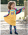 Frugi Little Happy Day Cardigan, Pink Rainbow Stripe - 100% organic cotton Cardigans