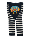Frugi Little Knitted Leggings - Rainbow Owl (unisex) - Organic Cotton Leggings