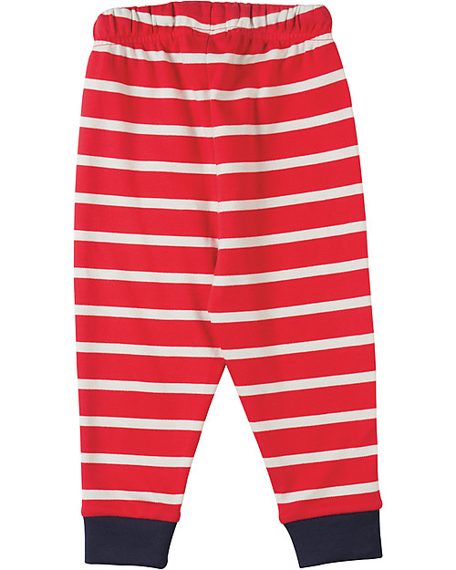 Frugi Little Long John PJs, Navy/Humpty Dumpty - 100% Organic Cotton Pyjamas