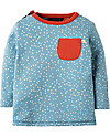 Frugi Little Rory Reversible Top, Warm Scandi Skies - Organic cotton Long Sleeves Tops