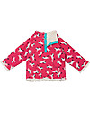 Frugi Little Snuggle Fleece, Happy Horses - 100% Organic Cotton Sweatshirts