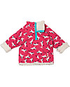 Frugi Little Snuggle Fleece, Happy Horses - 100% Organic Cotton Sweatshirts