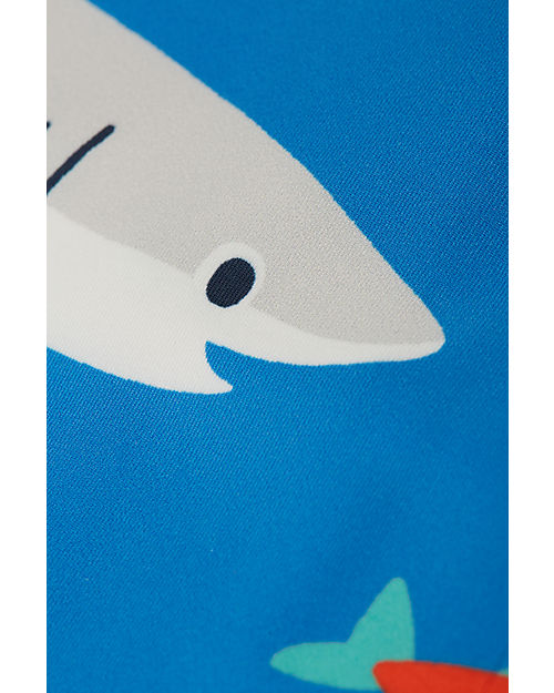 Frugi Little Sun Safe Suit -  Cobalt Blue/Shark Swimsuits