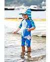 Frugi Little Sun Safe Suit -  Cobalt Blue/Shark Swimsuits