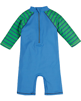 Frugi Little Sun Safe Suit - India Ink/Croc - UPF 40+ Uv-Safe Sunsuits