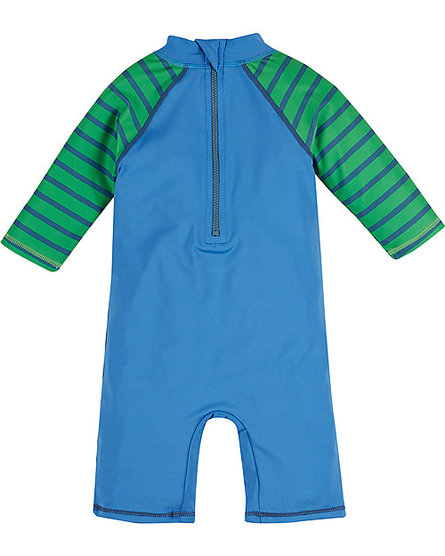 Frugi Little Sun Safe Suit - India Ink/Croc - UPF 40+ Uv-Safe T-shirt