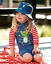 Frugi Little Sun Safe Swimsuit - Steely Blue/Frog - UPF 50+ Uv-Safe T-shirt