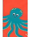 Frugi Little Sun Safe Swimsuit - Tiger Orange/Octopus - UPF 40+ Uv-Safe T-shirt