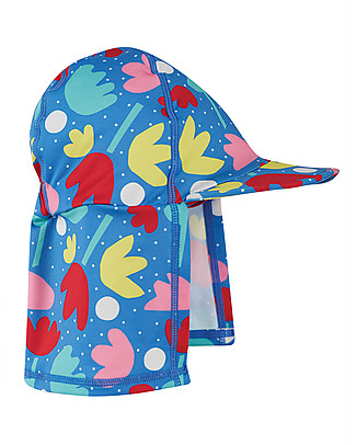 Frugi Little Swim Legionnaires hat - Lotus Bloom - Recycled Material! Sunhats